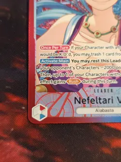 One Piece English EB03-001 Nefeltari Vivi (L) Leader Alt Art Heroines Edition - Image 5