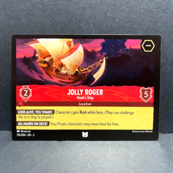 2024 DISNEY LORCANA INTO THE INKLANDS JOLLY ROGER 135/204 UNCOMMON - Image 1