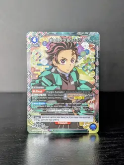 Union Arena Demon Slayer Tanjiro Kamado 1 Star Foil Mint Condition Rare English - Image 1