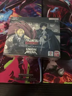 Union Arena Full Metal Alchemist Vol 1 Booster Box - Image 1