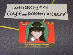 EP21 Abra and the Psychic Showdown Pokemon Topps Series 2 Card LP - Image 1