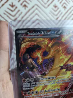Pokemon TCG Team Rockets Moltres EX Destined Rivals Card 229/182 SIR Stamped - Image 3