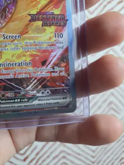 Pokemon TCG Team Rockets Moltres EX Destined Rivals Card 229/182 SIR Stamped - Image 5