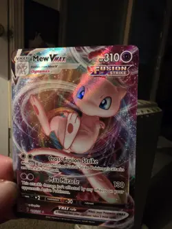 Pokemon TCG Mew VMAX Fusion Strike 310/264 Holo Card - Image 2