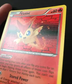 Victini BW32 BW PROMO B&W Black & White HOLO Shiny Pokemon Card Exc - Image 5