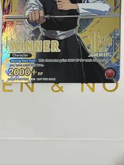 union arena yu yu hakusho hiei Winner Card Anniversary Card - Image 2