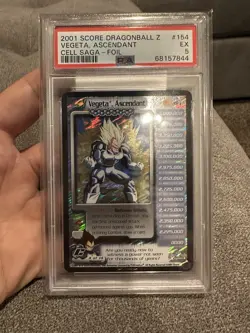 Vegeta Ascendant 154 Limited Edition DBZ Dragon Ball Z CCG Card - Image 2