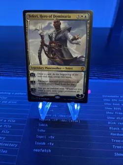 Teferi Hero of Dominaria NM Regular MTG Dominaria United Card - Image 1