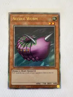 Yu-Gi-Oh Needle Worm RA04-EN112 1st Edition Effect Monster Card A# - Image 1
