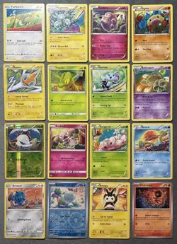 Pokemon Cards Lot Tomokazu Komiya Clefairy Diglett Charcadet Reverse Holo Snover - Image 1