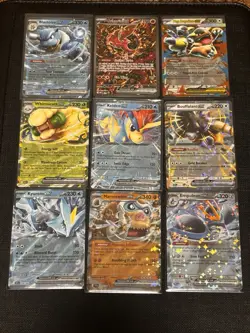 Pokemon EX/Full Art Holo Card Lot with Mega Charizard X EX 023 promo - Image 4