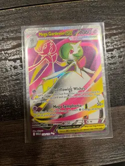 Pokemon TCG Mega Gardevoir EX 159/132 ME01 Mega Evolution Ultra Rare Holo Card - Image 1