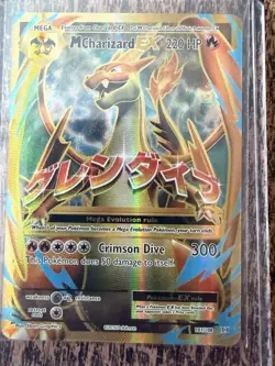 Pokemon TCG Mega M Charizard EX Evolutions Holo Full Art Ultra Rare Card 101/108 - Image 1