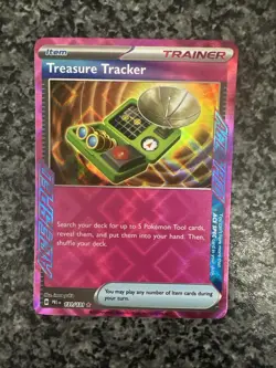 Pokemon Card Treasure Tracker 131/131 Ace Spec Prismatic Evolutions NM - Image 1