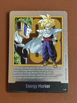 Energy Marker E-81 Silver Manga Booster 02 Dragon Ball Card English - Image 2