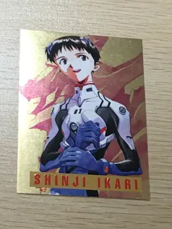Shinji Ikari SP 01 2nd Edition Neon Genesis Evangelion card CARDDASS MASTERS - Image 1