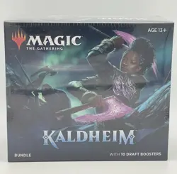 Magic the Gathering Kaldheim Bundle with 10 Draft Boosters Sealed NIB WOTC 2021 - Image 1