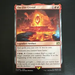 MTG The Fire Crystal 135 Universes Beyond Final Fantasy Regular Rare NM - Image 1