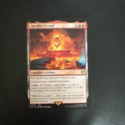 MTG The Fire Crystal 135 Universes Beyond Final Fantasy Regular Rare NM - Image 2