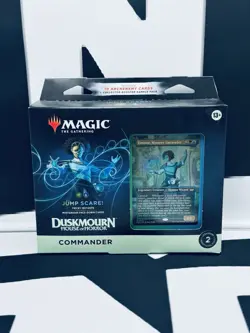 Magic the Gathering Duskmourn: House of Horror Commander Deck Jump Scare Sealed - Image 1