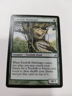 MTG Treefolk Harbinger x1- -Lorwyn-Near MINT - Image 1