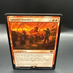 MTG LOTR Spiteful Banditry M0149 - Image 1