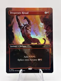 Desperate Ritual 1984 Rainbow Foil Frank Frazetta Secret Lair SLD MTG NM - Image 1