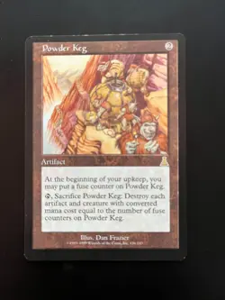 MTG Powder Keg Urza's 4200 Destiny - See pictures for condition - Image 1