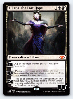Liliana, the Last Hope Planeswalker - Eldritch Moon - MTG - Image 1
