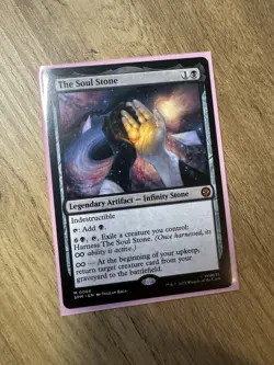 MTG The Soul Stone - Marvel's Spider-Man - Pack to sleeve - Image 1