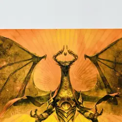 Official Magic Nicol Bolas Champion Playmat 2013 Core Set Gameday MTG TCG Rare - Image 3