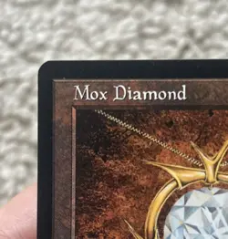 Mox Diamond Stronghold MtG Magic the Gathering Rare Artifact NM/LP - Image 5