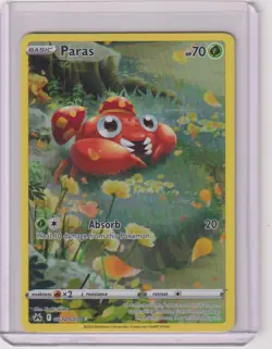 Paras GG32/GG70 Holo Crown Zenith Galarian Gallery Pokemon NM/M - Image 1