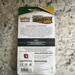 Pokemon TCG Evolving Skies Blister Pack with Slowpoke Promo SEALED - Image 2