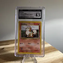 Vintage (2002) Pokemon TCG Growlithe Legendary Collection 45/110 CGC 8.5 NM/MINT - Image 1