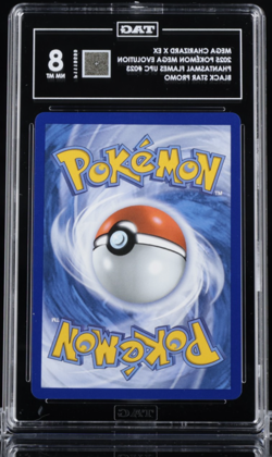 2025 Pokemon Phantasmal Flames UPC MEGA CHARIZARD X EX - Promo Card #23 - TAG 8 - Image 2