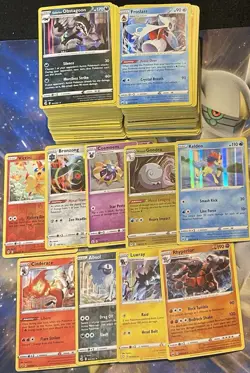 Sword & Shield Era Holo Rare Bulk Lot (200) Pokemon Tcg - Holo/RH Rare Only SWSH - Image 1