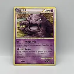 Pokemon Card Muk Undaunted Uncommon 31/90 - Image 1