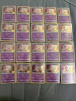 Pokemon Celebrations Holo Mew 011/025 Rare Card Lot Of 20 - Image 1