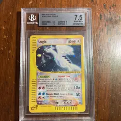 Pokemon Lugia Aquapolis Crystal Type Holo Rare #149 bgs 7.5 - Image 1