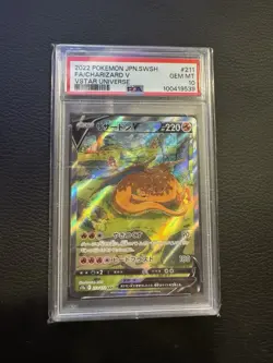 Pokemon Charizard V Special Art Rare Vstar Universe 211/172 Holo PSA 10 - Image 1