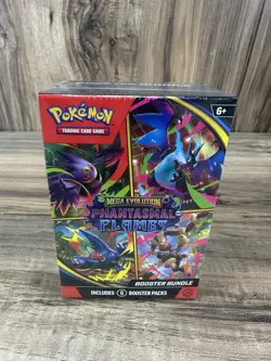 Pokemon TCG Phantasmal Flames Booster Bundle – Factory Sealed (6 Packs) - Image 1