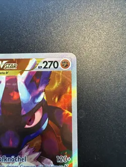 Lucario VSTAR SWSH291 Full Art Pokemon Sword & Shield Promo 2023 NM Deutsch - Image 5
