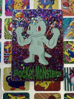 Pokemon Vintage Pocket Monsters Vending HOLO Prism Sticker 1999 Bandai Nintendo - Image 4