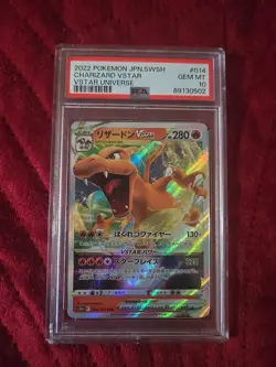 2022 Pokemon TCG VSTAR Universe Charizard #014 PSA 10 Gem Mint - Image 1