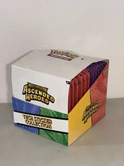 Pokemon Ascended Heroes Tech Sticker Collection Display Case - Complete - Image 1