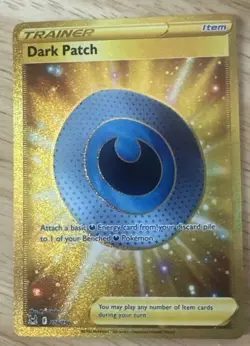 Dark Patch 216/196 Pokemon Lost Origin Secret Rare Gold Holo NM 🔥 - Image 1