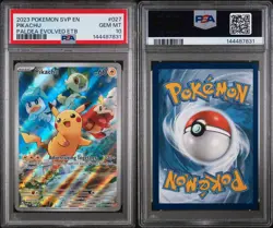 PSA 10 - 2023 Pokemon SVP EN Black Star Promo - Pikachu Paldea Evolved ETB #027 - Image 4