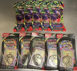 10X NEW SEALED Pokemon Phantasmal Flames Booster Packs LOT TCG - Image 1