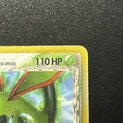 2006 Pokemon TCG Flygon Delta Species Holon Phantoms Holo Rare HP/Damaged 7/110 - Image 3